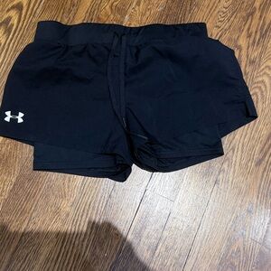 Under Armour Heat gear Black Performance Shorts